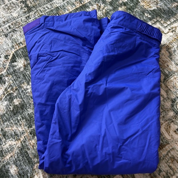 Columbia ski snow pants indigo blue purple kids large 14-16 - Picture 6 of 7